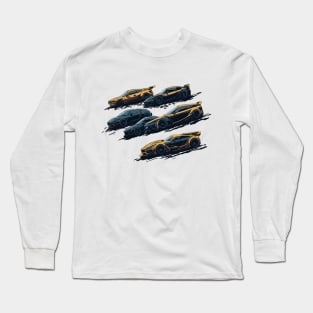 JDM Cars Drifting classic Long Sleeve T-Shirt